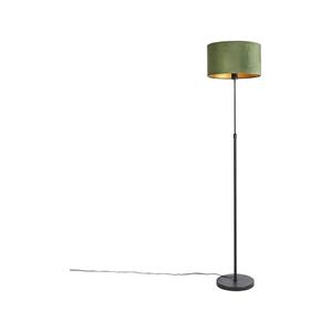 QAZQA Vloerlamp parte fl - Groen - Landelijk / Rustiek - D 350mm
