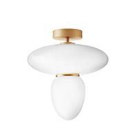 Nuura Rizzatto 42 Deckenleuchte Opal/Messing