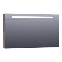 Saniclass Double Face Spiegelkast 119x70x15cm 2 deuren LED verlichting geintegreerd 4000K MFC G-Canyon SK-DF120GC
