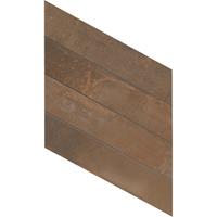 Douglas Jones Douglas & Jones Metal mozaïektegel 29x34cm 9.5mm vorstbestendig gerectificeerd Corten Mat 1401327