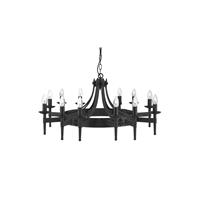 Searchlight Kroonluchter Cartwheel II, 12-lamps