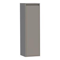 BRAUER New Future Badkamerkast - 120x35x35cm - 1 linksdraaiende deur - MDF - mat taupe 7112