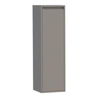 Saniclass Hoge Kast New Future 120 Mat Taupe Linksdraaiend 7112