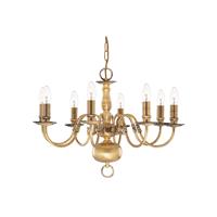 Searchlight Antieke kroonluchter Flemish 1019-8AB