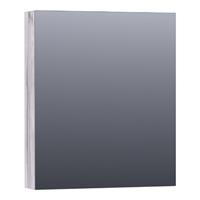 Saniclass Dual Spiegelkast 59x70x15cm rechts 1 deur LED verlichting geintegreerd 4000K MFC Birch SK-DU60RBR