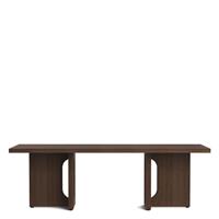 Audo Copenhagen Androgyne salontafel 120x45 donker eiken