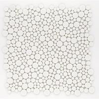 Mozaiek Jos Strucco Plaster Pebbles 30x30 cm Blanco Prijs P/m2 Jos.