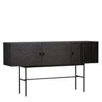 Array Buffetkast - Zwart - 180 x 97 x 44 cm.