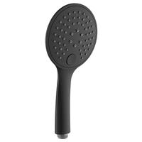 Fortifura Calvi Handdouche - ø12cm - rond - 3 standen - Mat Zwart SW496816