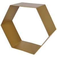 Haceka Duraline Hexagon geborsteld messing 32x28x12cm