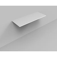 Arcqua Marble wastafelblad 210.5x46cm cast marble mat wit TOP112717
