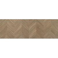 Baldocer Ceramica Baldocer Cerámica Larchwood Zig Ipe 40x120 gerectificeerd Wandtegel Mat Bruin SW07312090-6