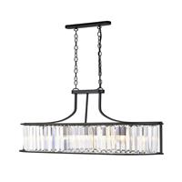 Searchlight Zwarte klassieke kroonluchter Victoria 8095-5BK
