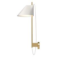 Louis Poulsen Yuh Wandlamp - messing/wit