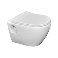 Sanicare Rondo Slim toiletzitting keramiek wit SK5508SL