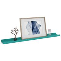 vidaXL Wandschappen 4 st 80x9x3 cm blauw