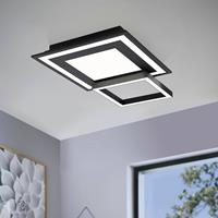 EGLO LED Deckenleuchte Savatarila in Schwarz und Weiß 2,7W 1320lm