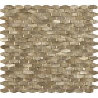 Dune Ceramics Mozaiek Tegels Dune Halley Gold Hexagon 28.4x30 cm Goud 