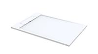 Best Design Just Solid douchebak 160x100x4.5 mat wit