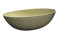 Best Design Solid New Stone vrijstaand bad 180x85x52cm Sandstone