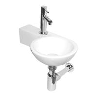 Best Design fonteinset Step kraangat links 38x23cm