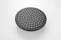 Saniclear Vision ronde douchekop 20cm zwart mat