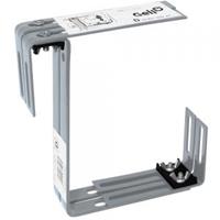 Geli Balkonhaak set type D steengrijs - 2 stuks