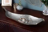 Invicta Interior Schaal Leaf zilver 64cm - 41270