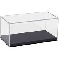 HMF 46801 Acryl Vitrine für Modellautos, Figuren, 24 x 12 x 11 cm