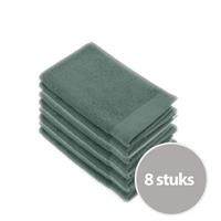 Walra Soft Cotton Gastendoekje 30 x 50 cm 550 gram Legergroen - 8 stuks