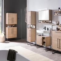 Schildmeyer Spiegelkast Limoen Breedte 70 cm, 3-deurs, ledverlichting, schakelaar-/stekkerdoos