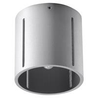 SOLLUX LIGHTING Sollux INEZ - 1 Light Flush Decke Hellgrau, G9