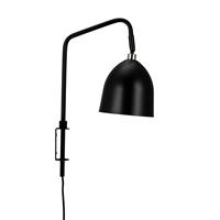 Dyberg Larsen Easton wandlamp, zwart