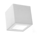 SOLLUX 1 Light Ceramic Flush Wandleuchte Weiß, E27 - 