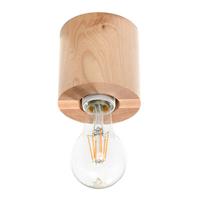 SL.0672 Deckenleuchte salgado Holz l: 10, b: 10, h: 10, Fassung E27, dimmbar - Sollux