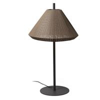 FARO BARCELONA Faro SAIGON - Tischlampe Round Tapered Brown, E27, IP65