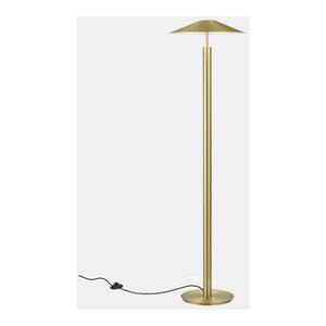 LEDS-C4 LED vloerlamp H, goudkleurig mat, schakelbaar, staal