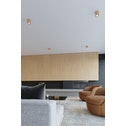 SOLLUX ORBIS - 1 Lichtoberflächenmontiertes Downlight-Naturholz, GU10 - 