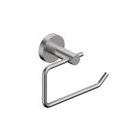 Fortifura Calvi toiletrolhouder zonder klep rond Geborsteld RVS PVD SW639928