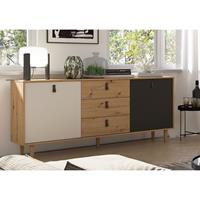 byLIVING Sideboard »Bill«, Breite 120 oder 180 cm, Füße aus Eiche Massivholz