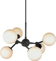 Halo Design Atom Mini kroonluchter (Kleur: opaal/zwart)
