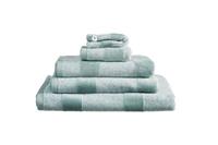 Beddinghouse Sheer Stripe set van 3 Washandjes Groen 16 x 22 cm set van 3