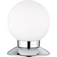 BES LED Led Tafellamp - Trion Princy - 3w - Warm Wit 3000k - Dimbaar - Rond at Chroom - Aluminium