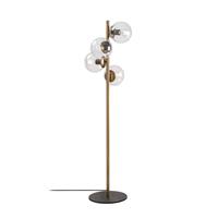 Staande vloerlamp goud Feline | Opviq