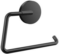 Emco Round toiletrolhouder zonder klep zwart 430013300