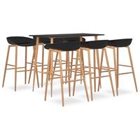 7-delige Barset Zwart