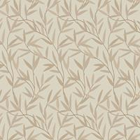 Laura Ashley Willow Leaf Natural Vliestapete - 10mx52cm