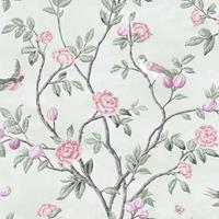 Laura Ashley Eglantine Eau de Nil Vliestapete - 10mx52cm