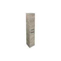 Fackelmann OXFORD Hochschrank 30 cm breit, Braun hell-'83377' - 