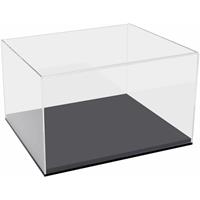 HMF 46806 Acryl Vitrine f&uuml;r Modellautos, Figuren, 32 x 28 x 20 cm